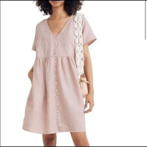 Pink Madewell dress- Linen